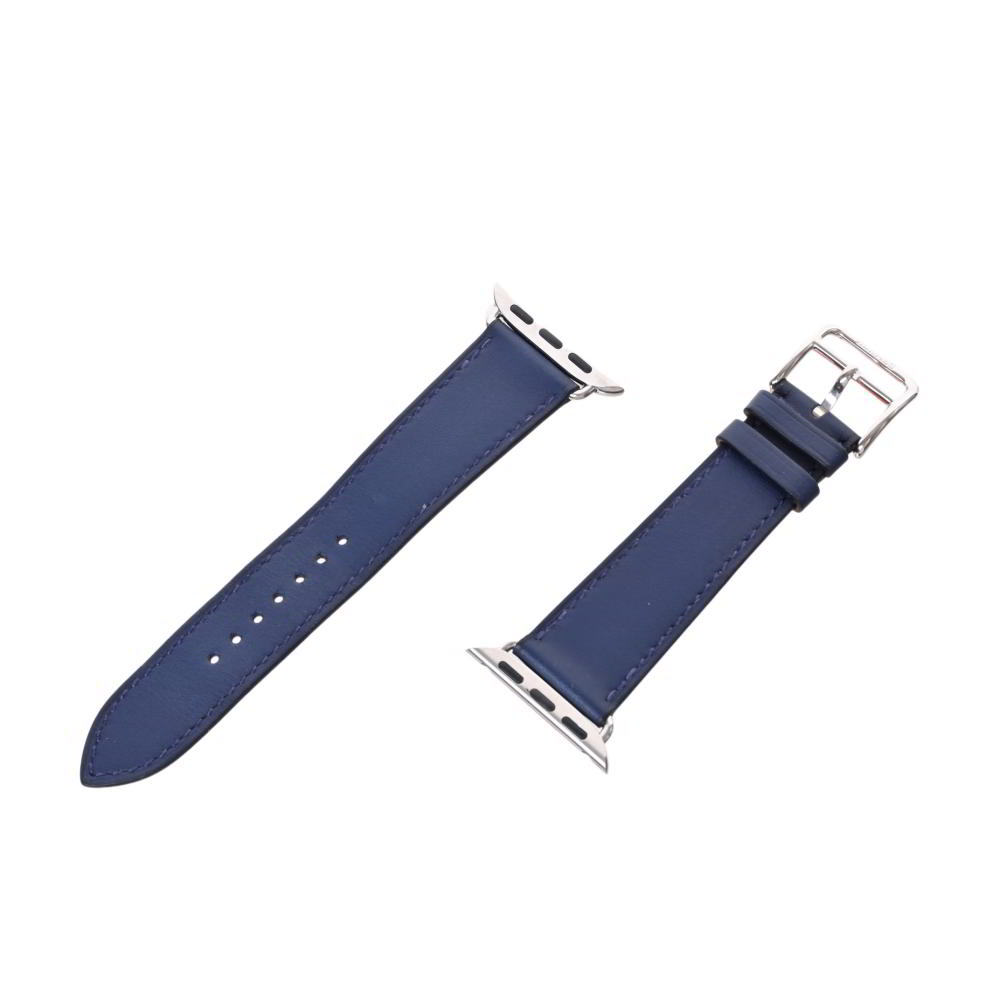 未使用 HERMES アップルウォッチ 45mmケース用 シンプルトゥール レザーストラップ ベルト エルメス KL4BKBK211拍卖