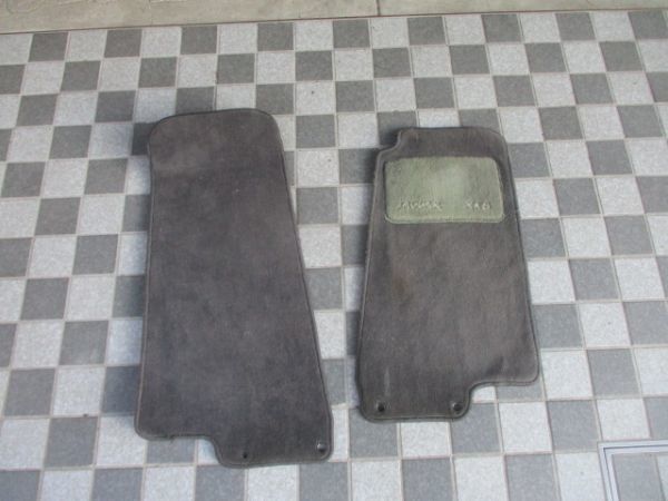 ■ジャガー XK8 フロントフロアマット 左右 中古 JLM21628LFN JLM20112LFN JLM20112HDX X100 AGF 部品取あり 右ハンドル カーペット ■拍卖