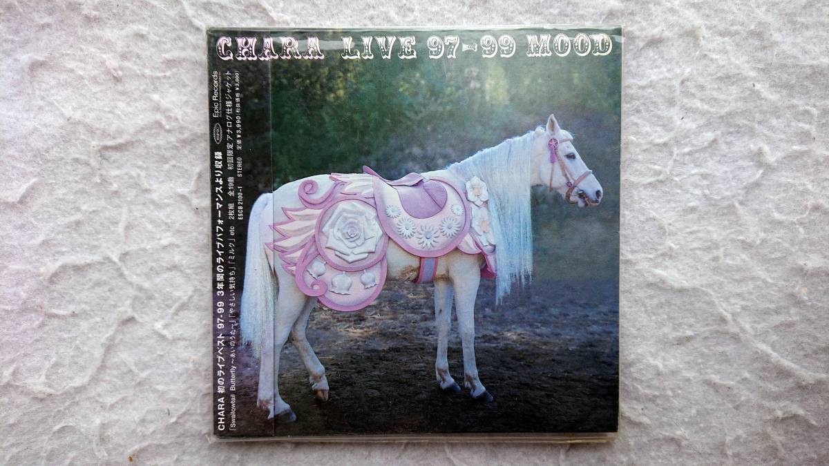 Chara LIVE 97-99 MOOD 初回限定盤 アナログ仕様ジャケット拍卖