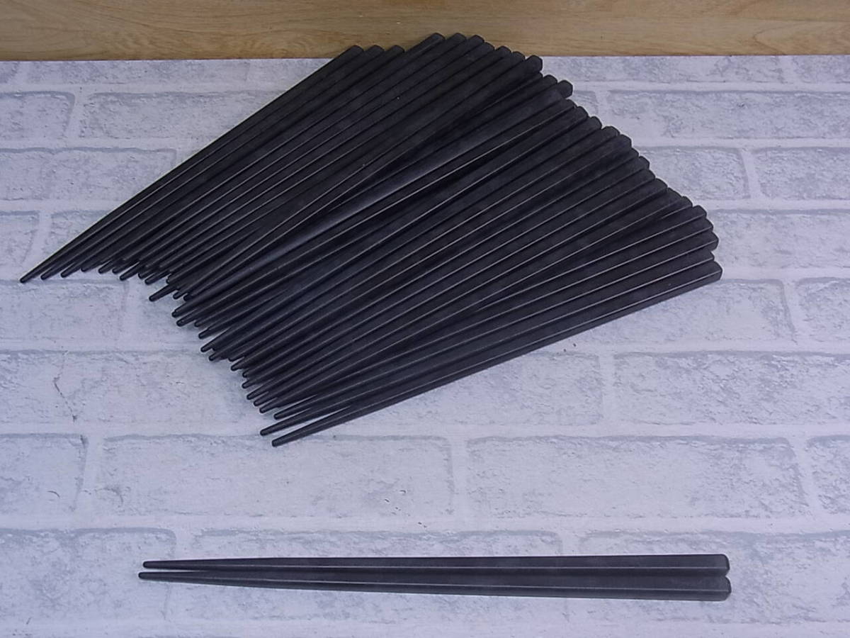 ◎L/676●業務用箸☆30膳セット☆プラスチック製☆長さ21cm☆中古品拍卖