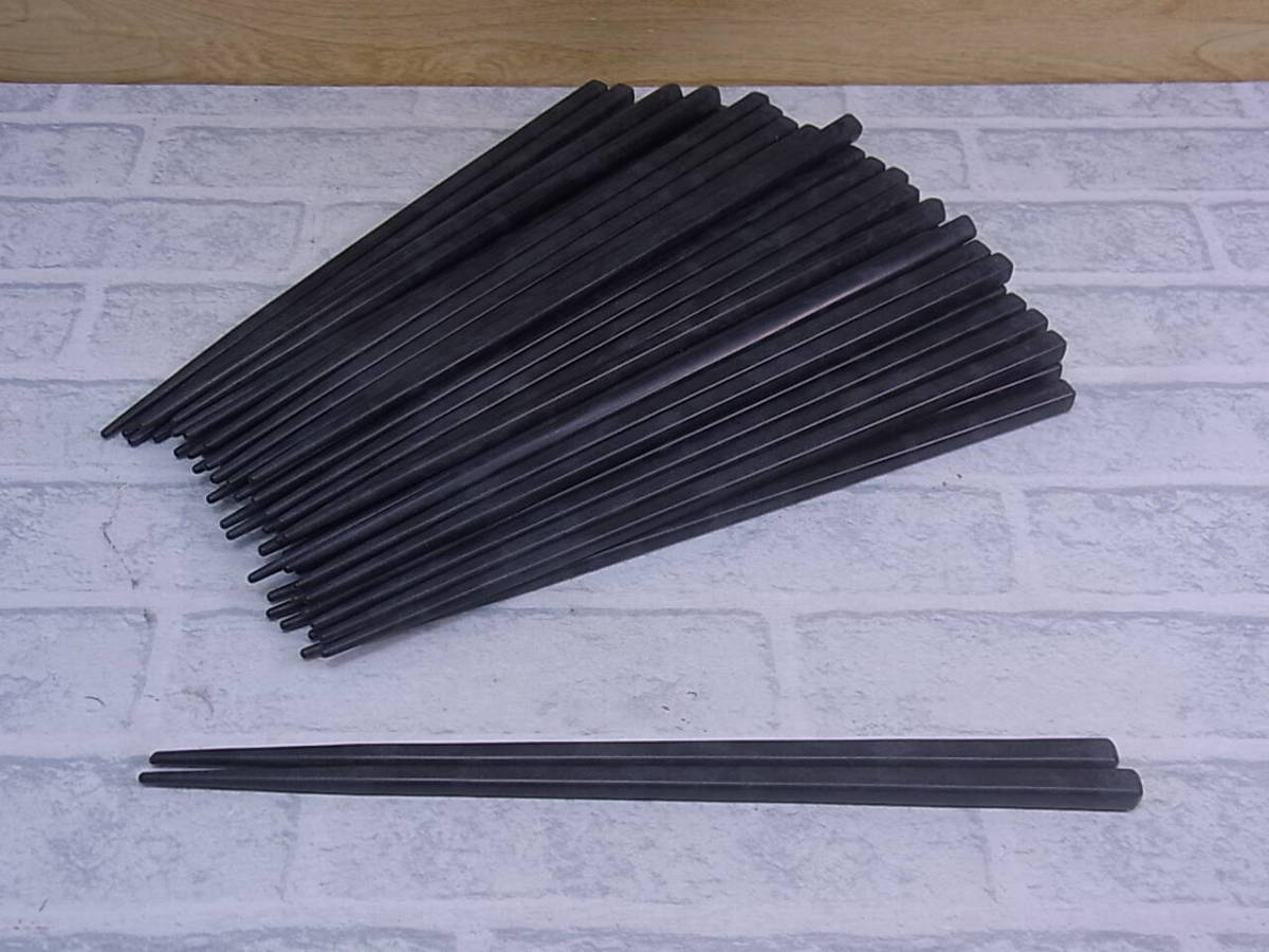 ◎L/693●業務用箸☆30膳セット☆プラスチック製☆長さ21cm☆中古品拍卖