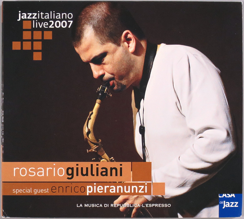 (CD) Rosario Giuliani 『Jazz Italiano Live 2007』 輸入盤 ロザリオ・ジュリアーニ / Enrico Pieranunzi エンリコ・ピエラヌンツィ..拍卖