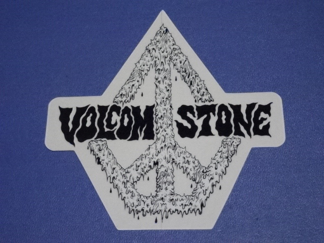 激レア アメリカ西海岸店舗入手 サーフ&ボーダー系ブランド ボルコム【VOLCOM】【VOLCOM STONE】ロゴステッカー 新品未使用品拍卖