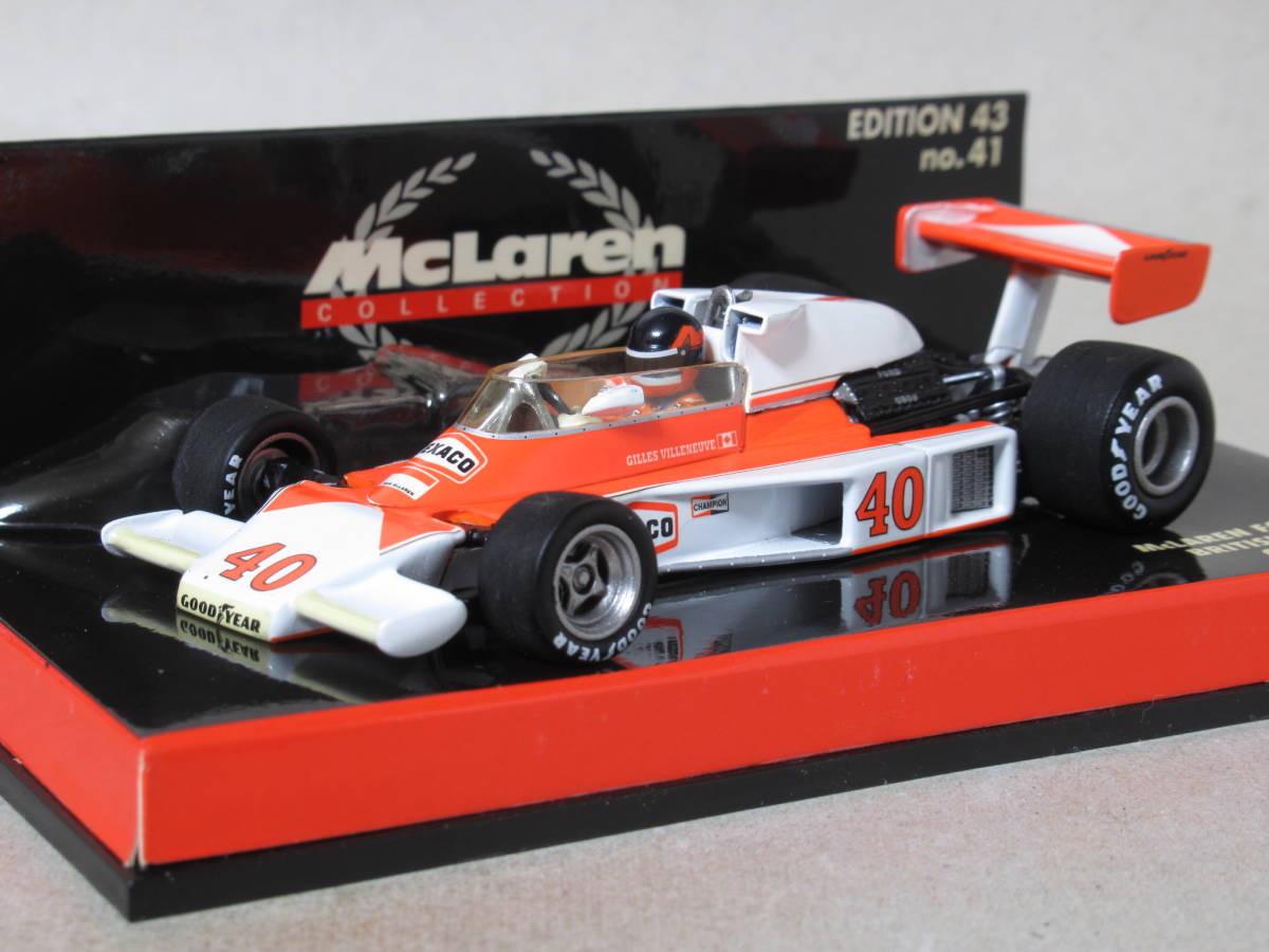 1/43 マクラーレンフォード M23 G.ヴィルヌーブ イギリスGP 1977拍卖