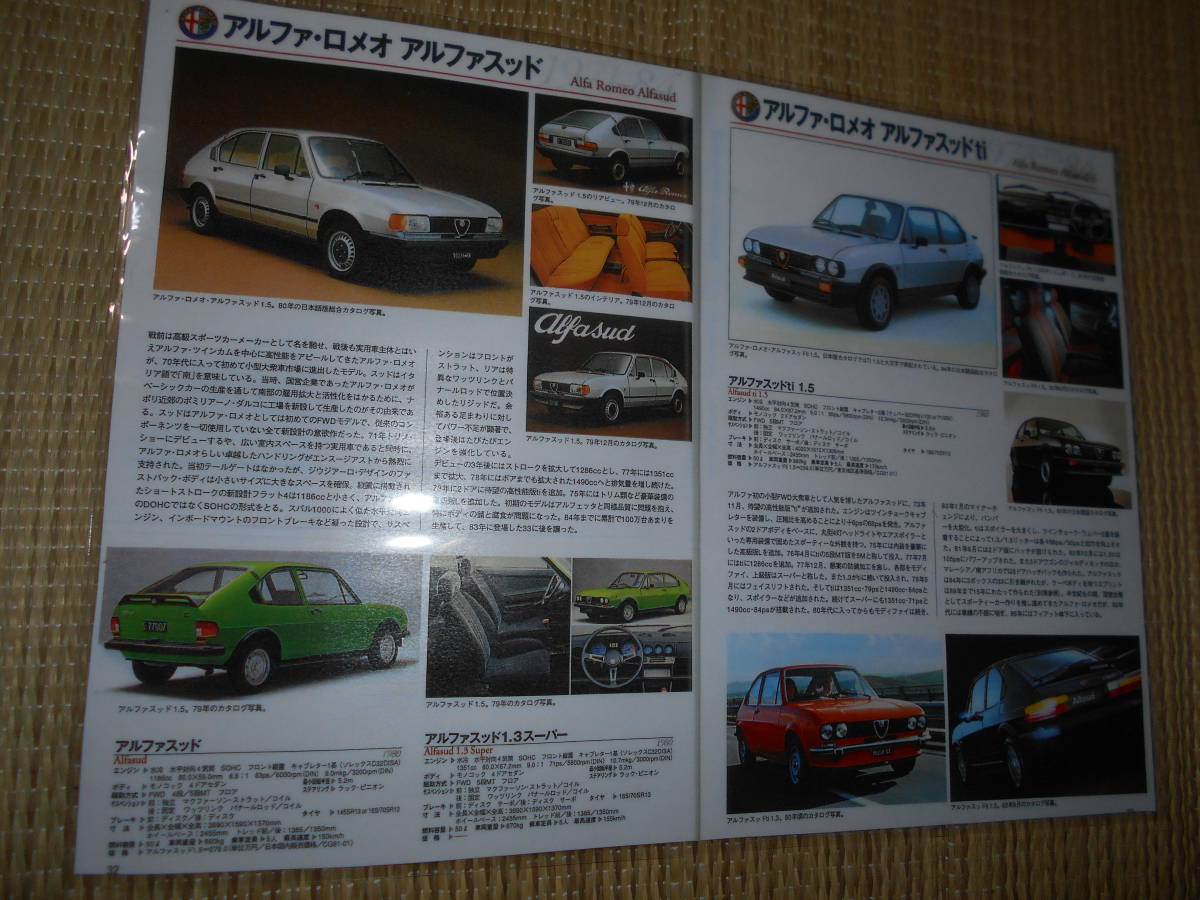 アルファロメオ アルファスッド&アルファスッドti拍卖