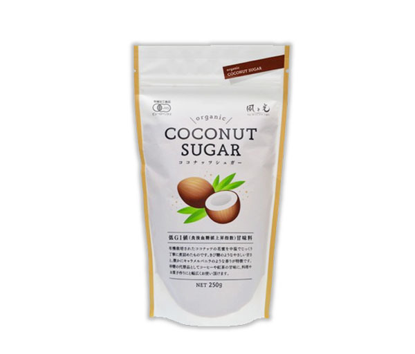 有機ココナッツシュガー(250g)★無農薬・オーガニック★注目されている低GIのお砂糖★美容効果やダイエット効果なども期待できる♪拍卖