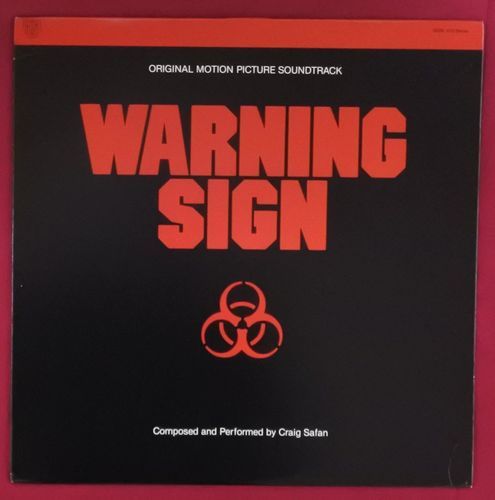 0( =^・_・^)=〇☆米盤オリジナルLP★バイオ・インフェルノ★クレイグ・セイファン★Warning Sign★Southern Cross SCRS 1012★☆拍卖