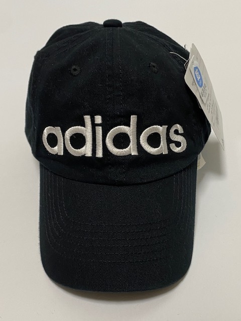 adidas アディダス Cap ローキャップ 帽子 吸湿速乾 ブラック 展示未使用品拍卖