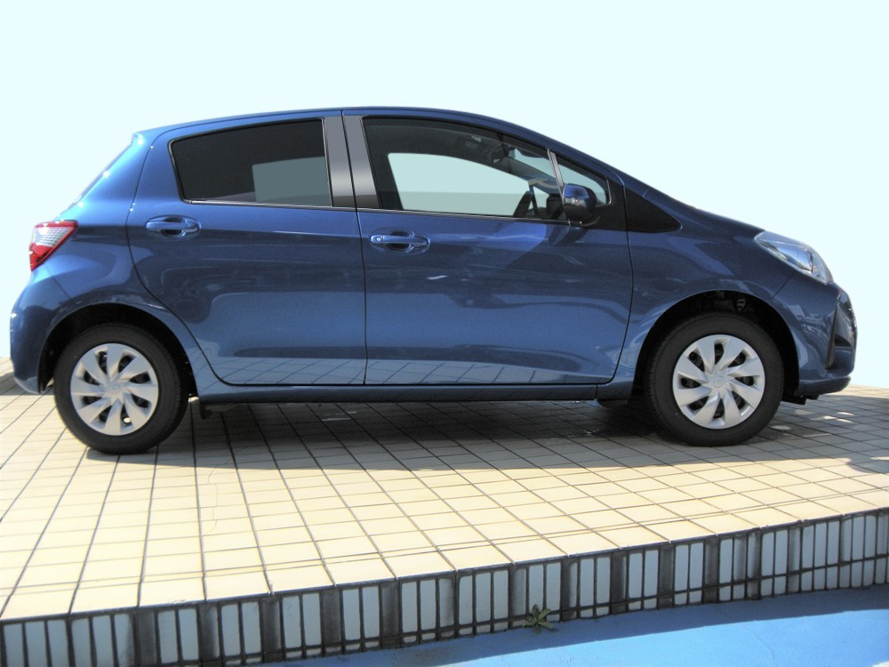 ステンレス ピラー 送料無料 KSP130 ヴィッツ 6P 鏡面HYPER ブラック カーパーツ拍卖