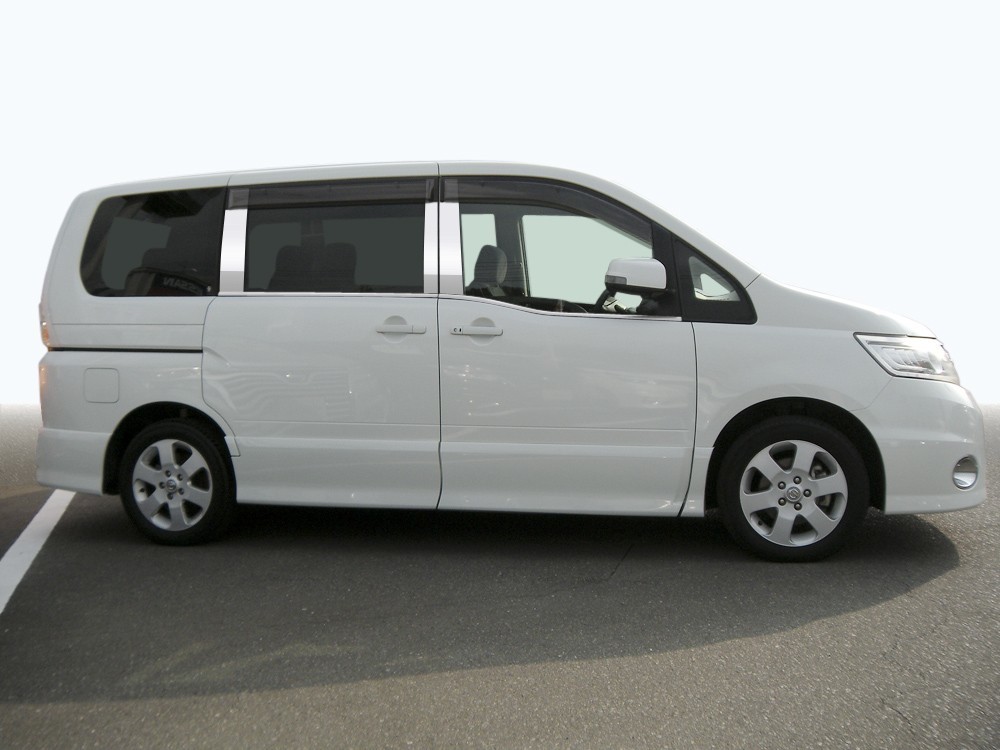 ステンレス ピラー 送料無料 C25系 セレナ 6P 鏡面HYPER カーパーツ拍卖