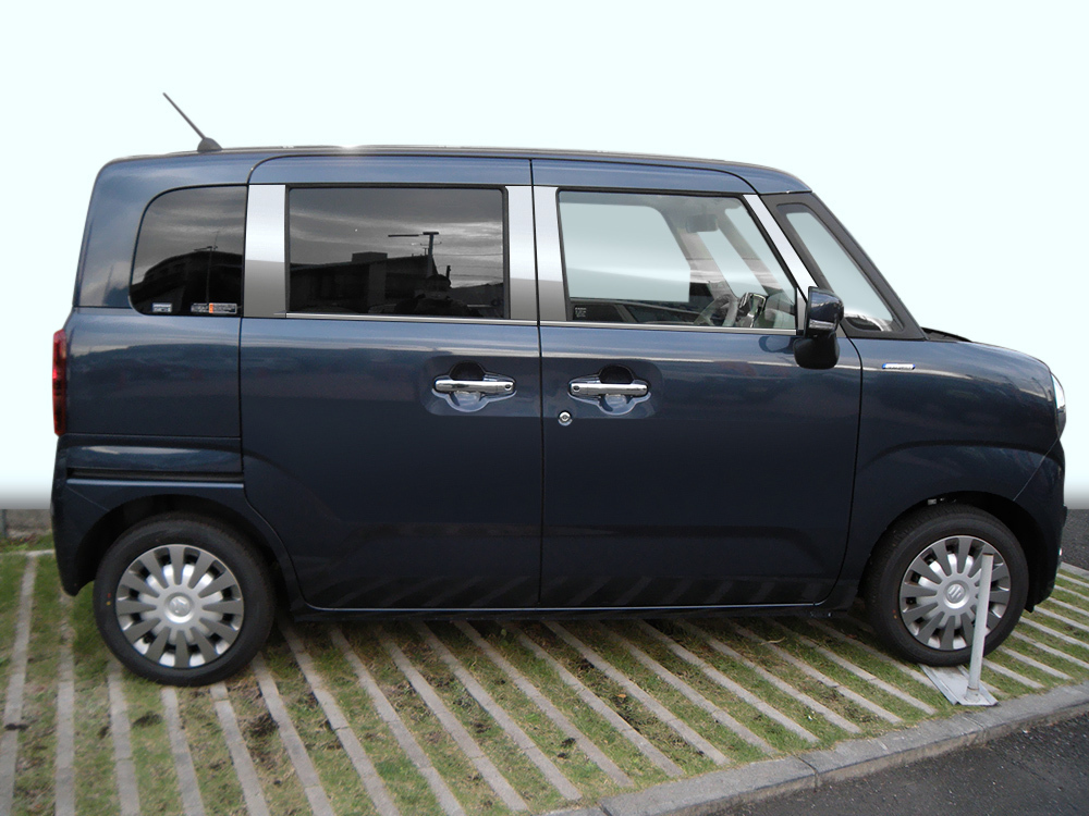 ステンレス ピラー 送料無料 MX81S ワゴンRスマイル 10P 鏡面HYPER カーパーツ拍卖