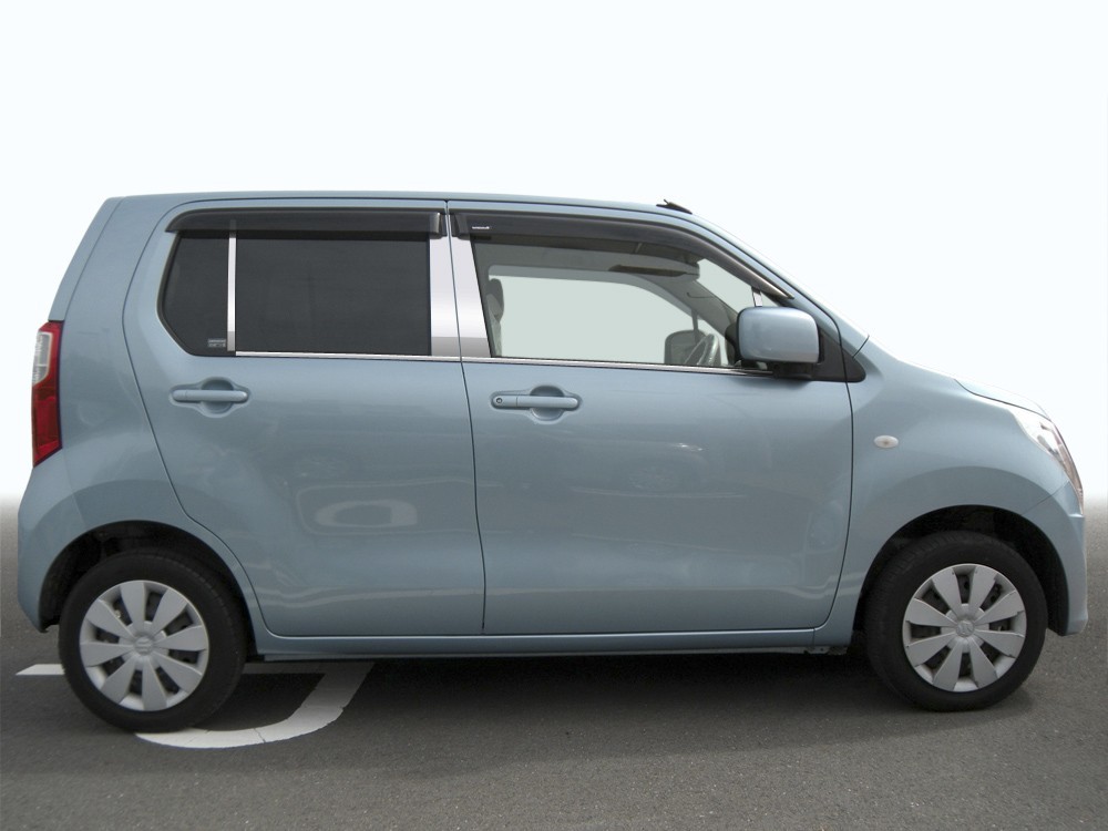 MH34 ワゴンR ステンレス ドアモール 送料無料 鏡面HYPER カーパーツ拍卖