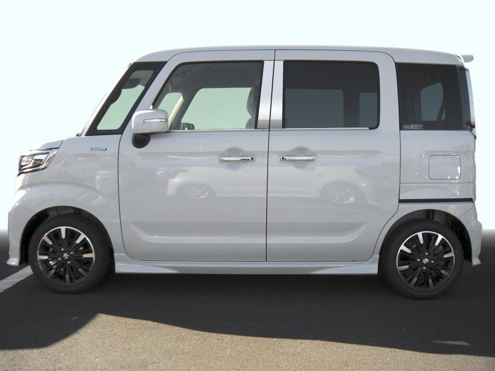 ステンレス ピラー 送料無料 MK53 スペーシア/スペーシアカスタム 6P 鏡面HYPER カーパーツ拍卖