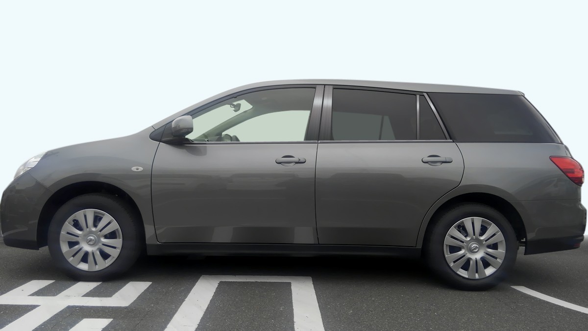 ステンレス ピラー 送料無料 Y12系 ウイングロード 8P ヘアライン ブラック カーパーツ拍卖