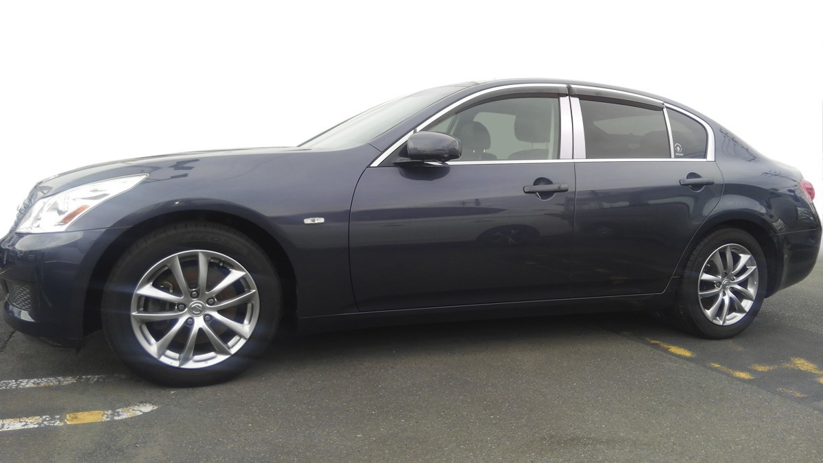 ステンレス ピラー 送料無料 V36系 スカイライン 4Dr 6P ヘアライン カーパーツ拍卖