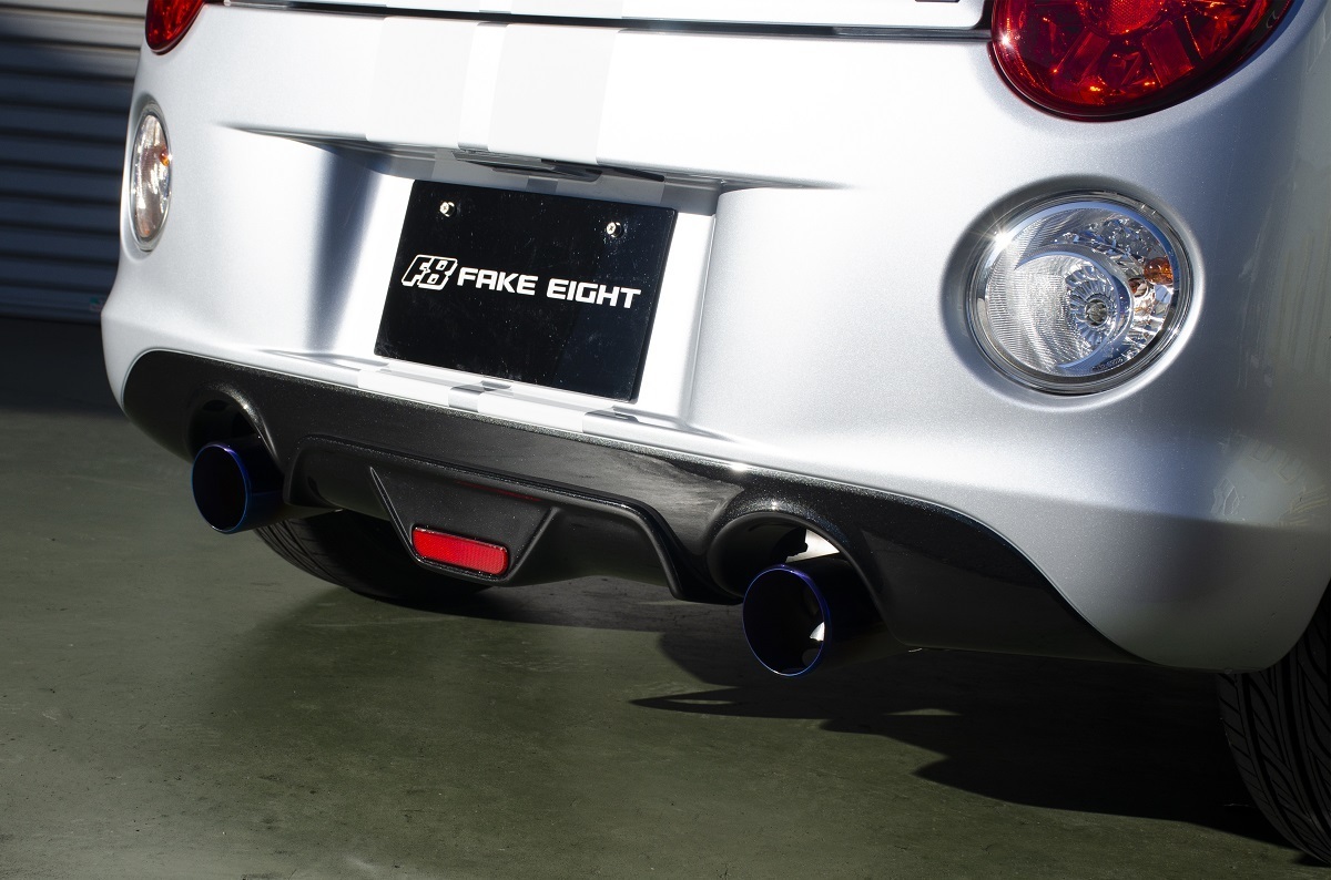 フェイクエイト コペンセロ リアディフューザー ガーニッシュ TYPE-CR エアロ 未塗装 送料込み拍卖