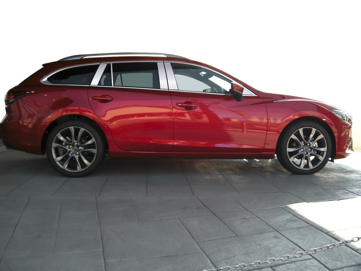 ステンレス ピラー 送料無料 GJ2FW系 アテンザワゴン 10P ヘアライン カーパーツ拍卖