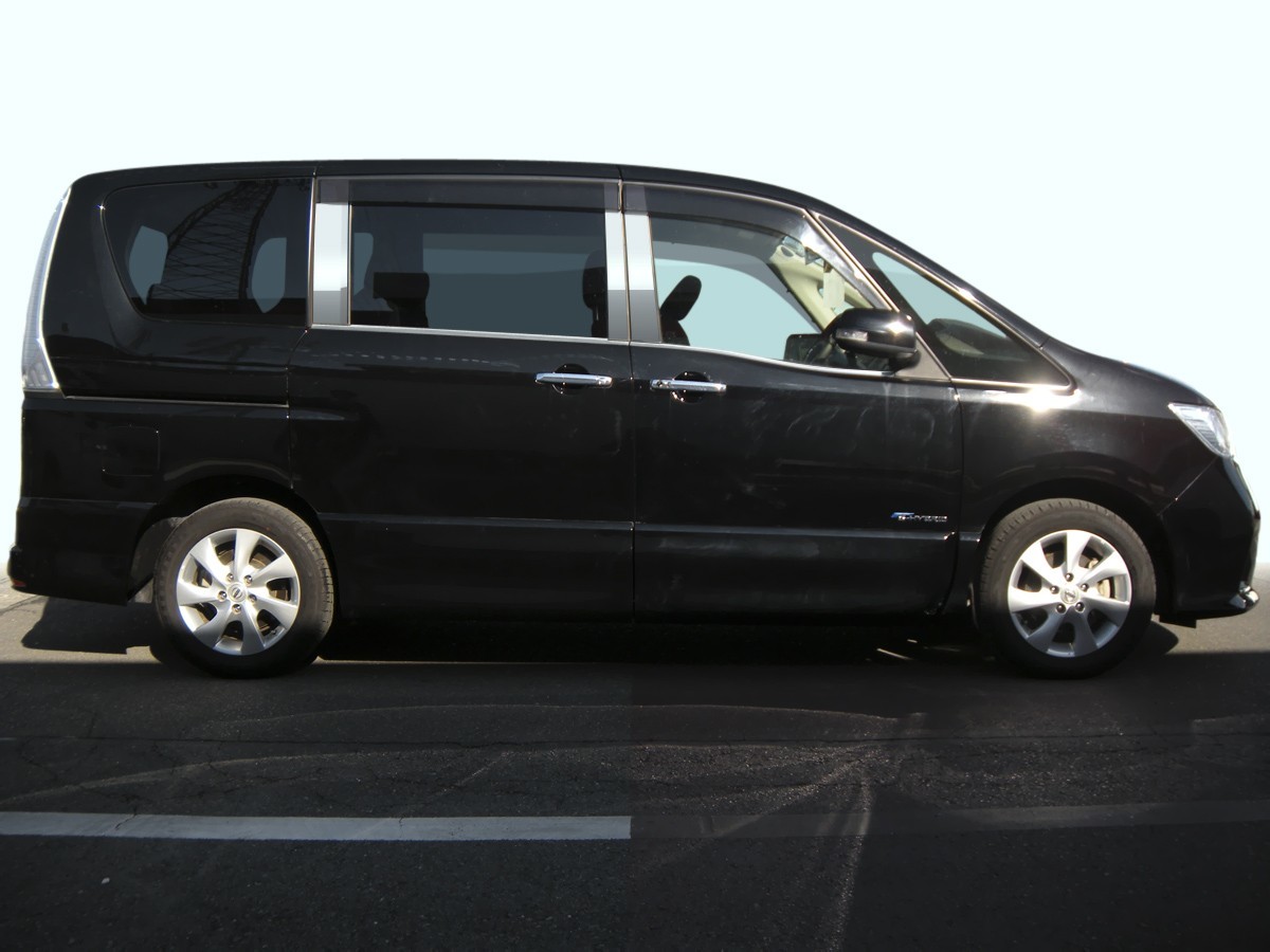 C26 セレナ ステンレス ドアモール 送料無料 鏡面HYPER カーパーツ拍卖