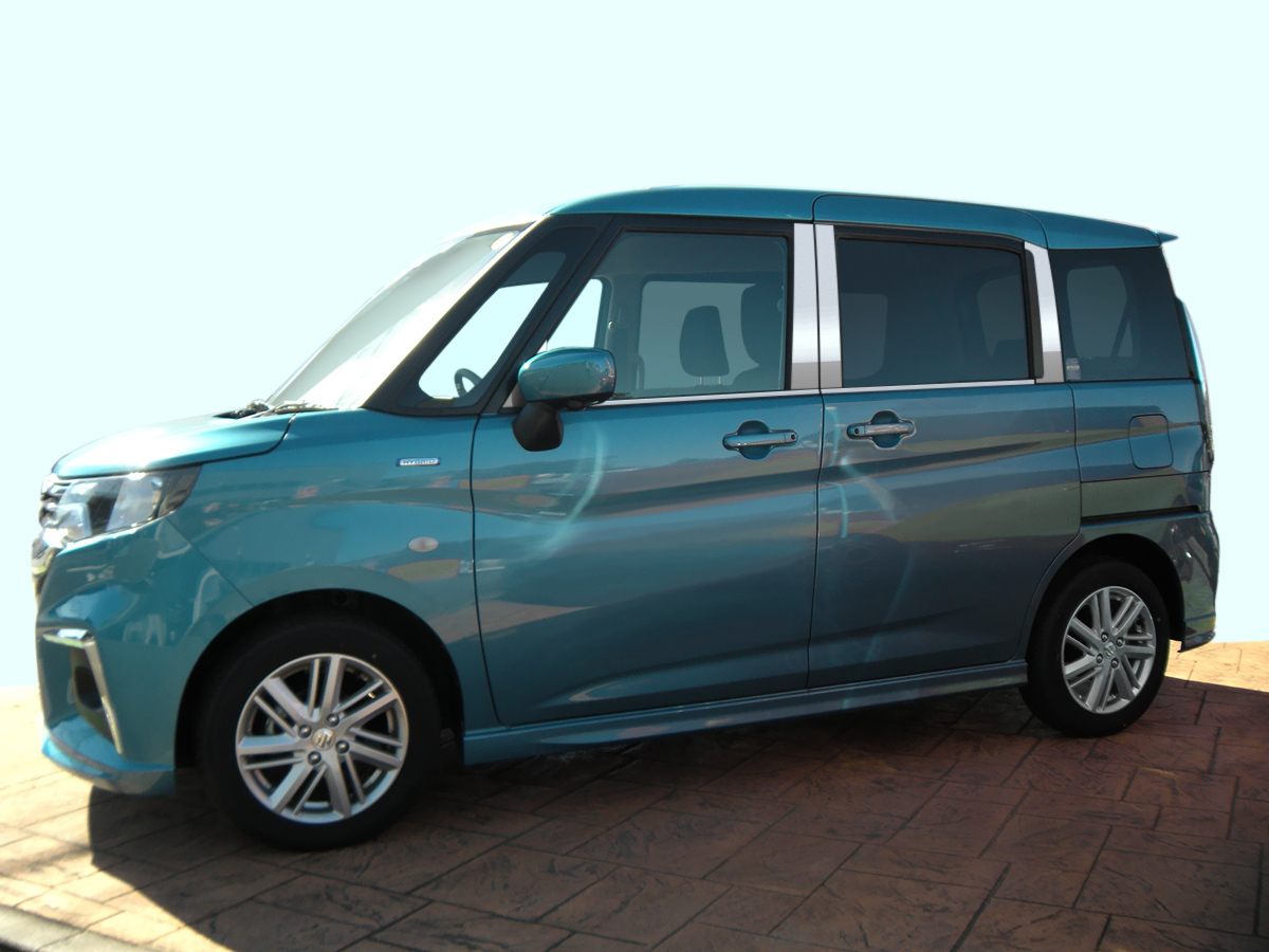 MA37S ソリオ(バンディット共通) ステンレス ドアモール 送料無料 鏡面HYPER カーパーツ拍卖