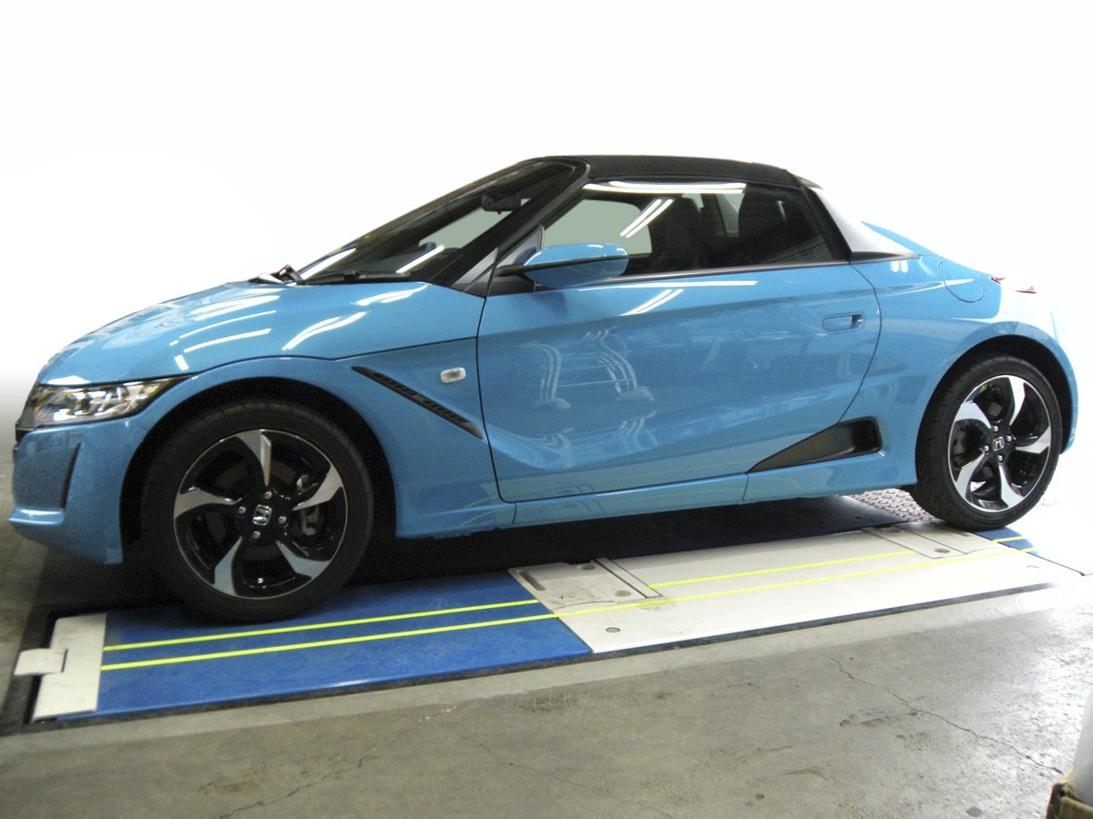 JW5 S660 ステンレス ドアモール 送料無料 鏡面HYPER ブラック カーパーツ拍卖