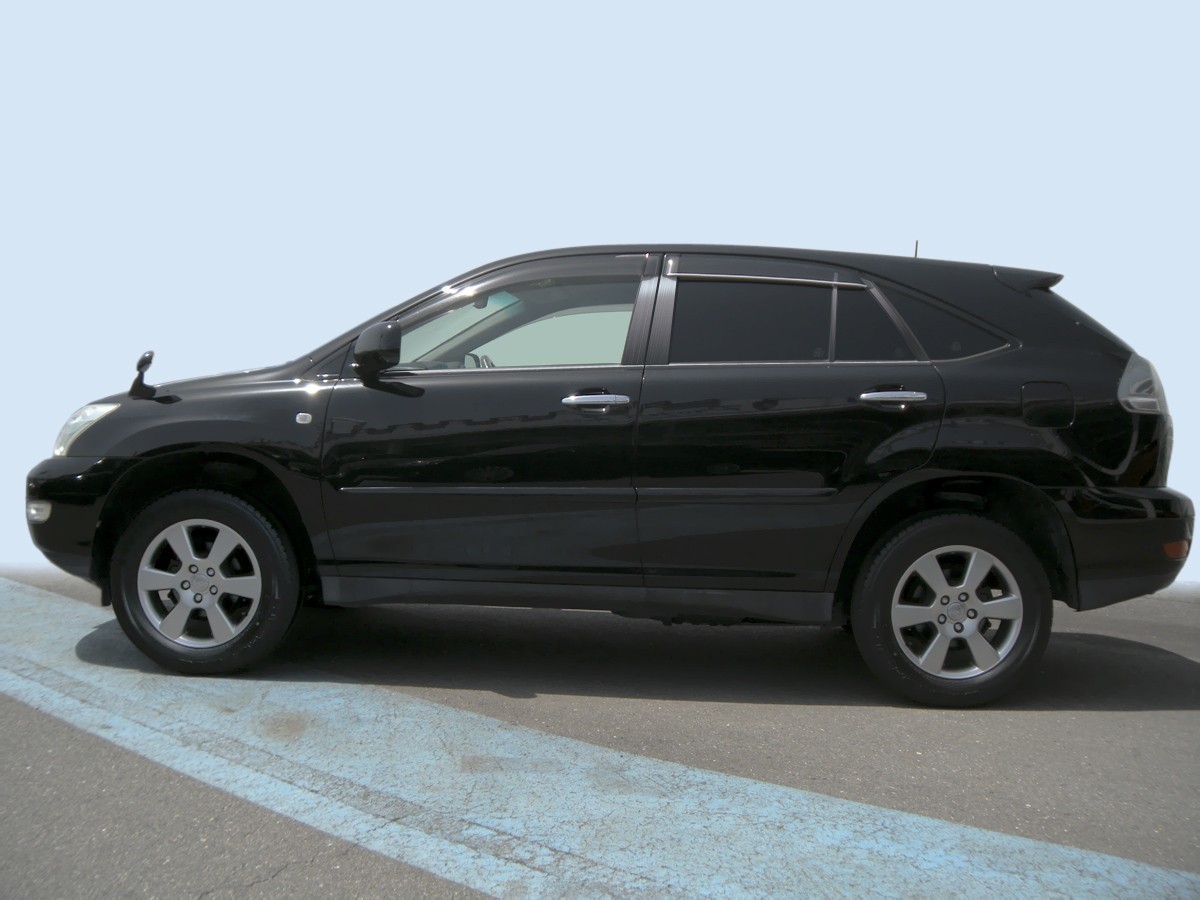 ステンレス ピラー 送料無料 MHU38 ハリアー 8P ヘアライン ブラック カーパーツ拍卖