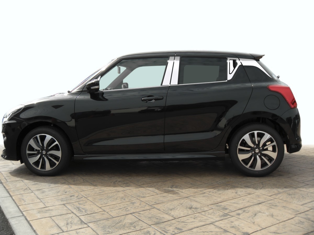 ZC33 スイフトスポーツ ステンレス ドアモール 送料無料 鏡面HYPER カーパーツ拍卖