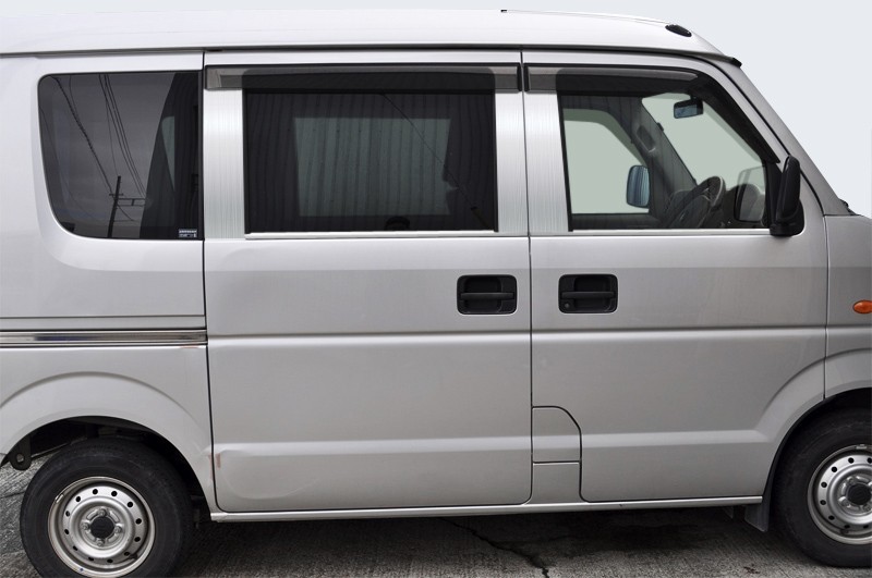 ステンレス ピラー 送料無料 DA64W エブリィ 6P ヘアライン カーパーツ拍卖