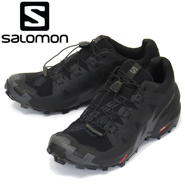 Salomon (サロモン) L41737900 SPEEDCROSS 6 スピードクロス 6 ランニングシューズ Black x Black x Phantm SL019 27.0cm拍卖