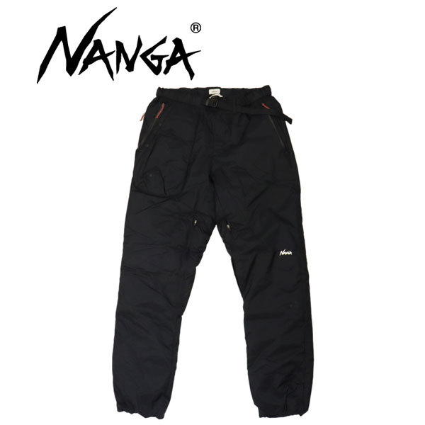 NANGA (ナンガ) NW2341-1I301 AURORA DOWN PANTS メンズ オーロラ ダウンパンツ BLACK M N023拍卖