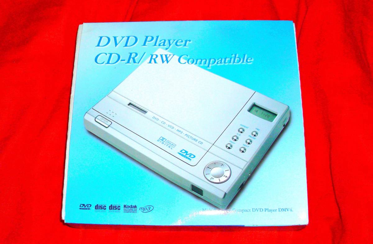 小さいのに高性能で多機能!リージョンフリーコンパクトDVDフレーヤー新品同様!!拍卖