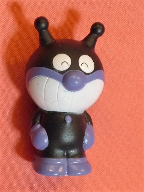 激レア!カワイイ♪ アンパンマン ソフビ製 マスコット (ばいきんまん)☆拍卖