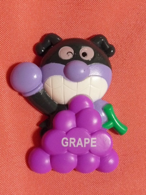 激レア!2012年 アンパンマンくっつくんです57 (ばいきんまん&ぶどう)拍卖