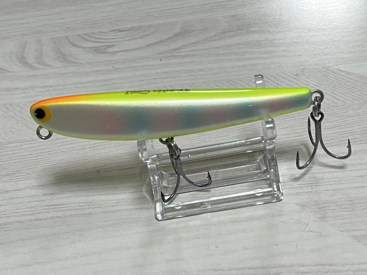 ■■ 中古 P.D.G. フラットフラッター 95S 27g タイプ H ヘビータイプ【チャートバックレインボー】ポジドライブガレージ ■■ E3.1124拍卖