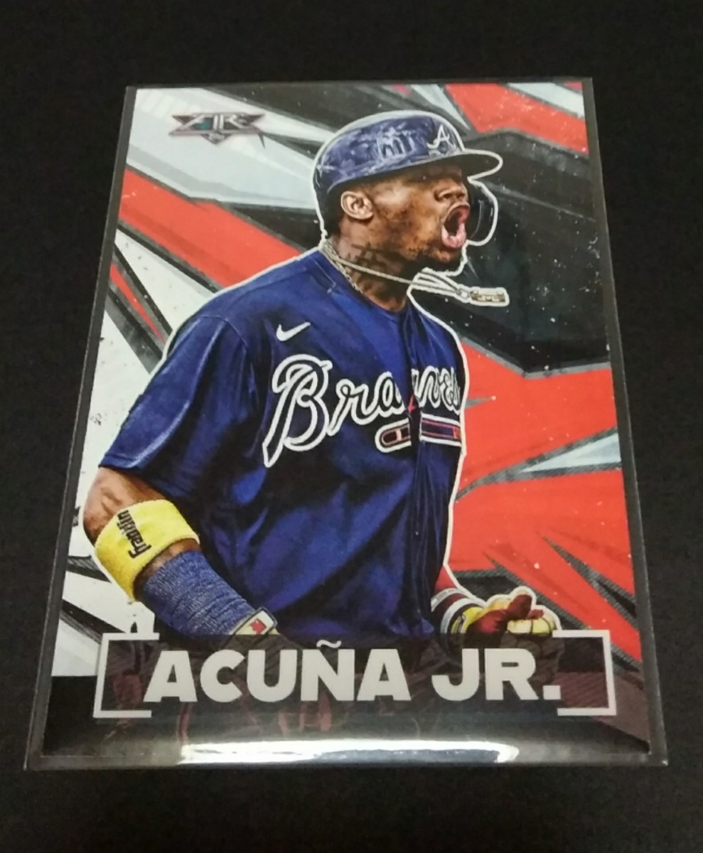 MLB 2021年topps fire ロナルド・アクーニャ・ジュニア jr(ブレーブス)No,100。RONALD ACUNA JR. 拍卖