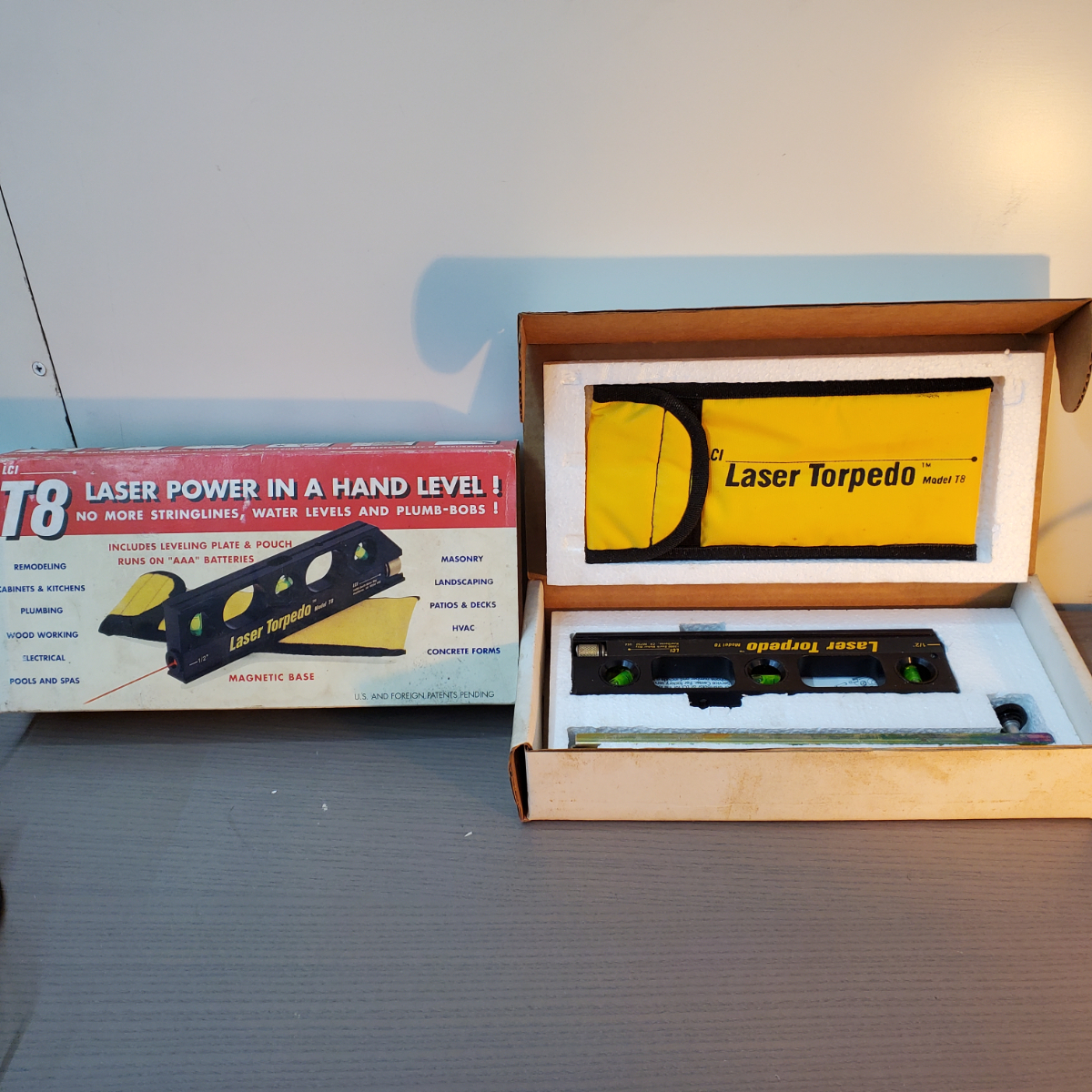 LCI Laser Torpedo Model T8 レーザーレベル 水平器拍卖