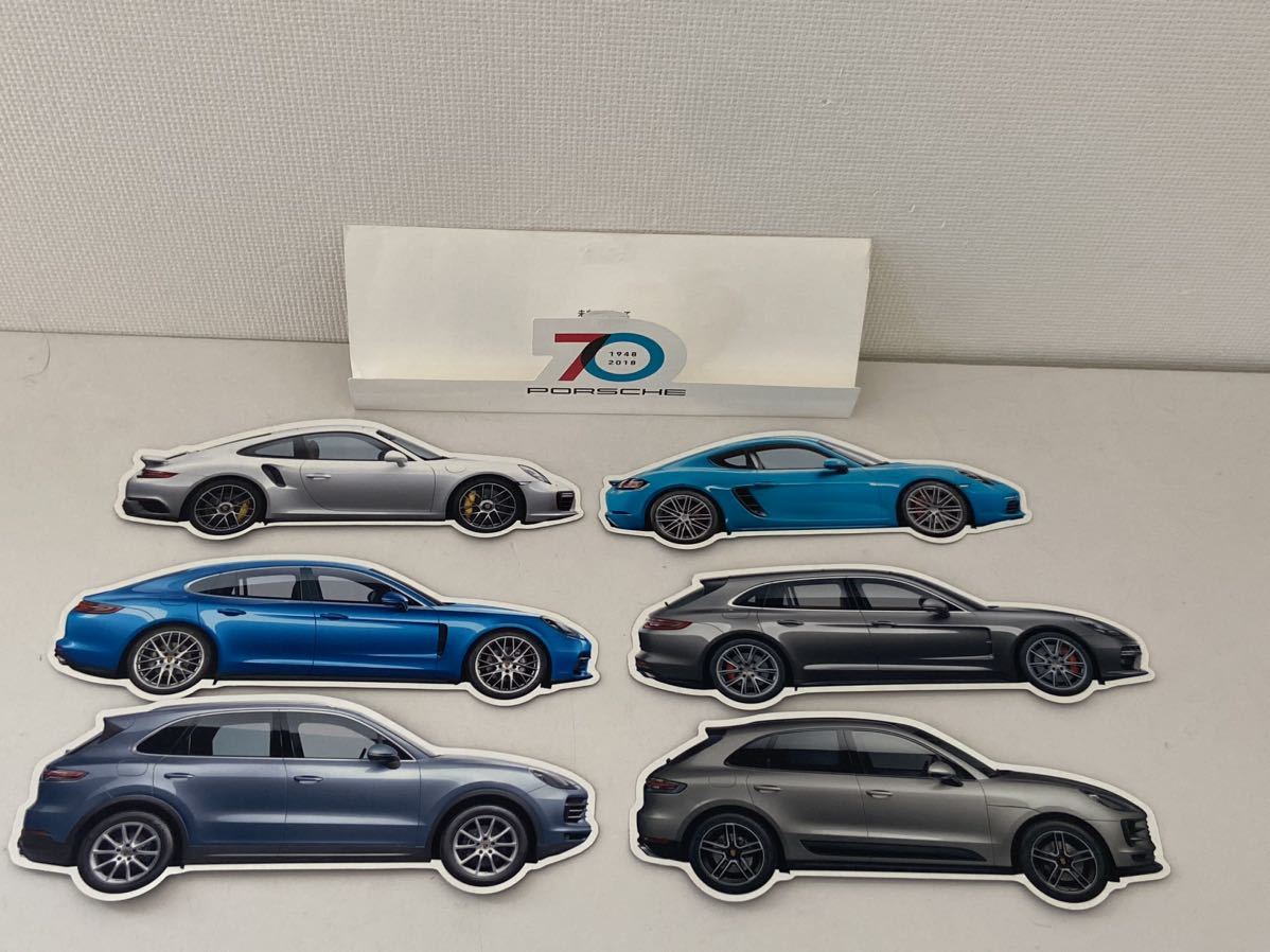 ディーラー特注 ポルシェ ステッカー シール 911 カイエン パナメーラ PORSCHE Cayenne Panamera拍卖