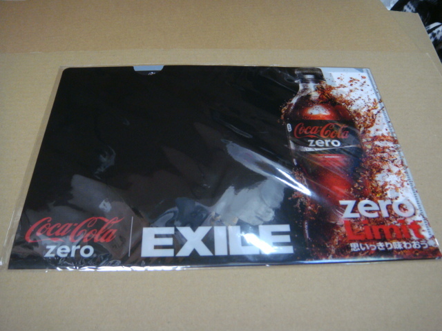 EXILE コカコーラ クリアファイル 拍卖