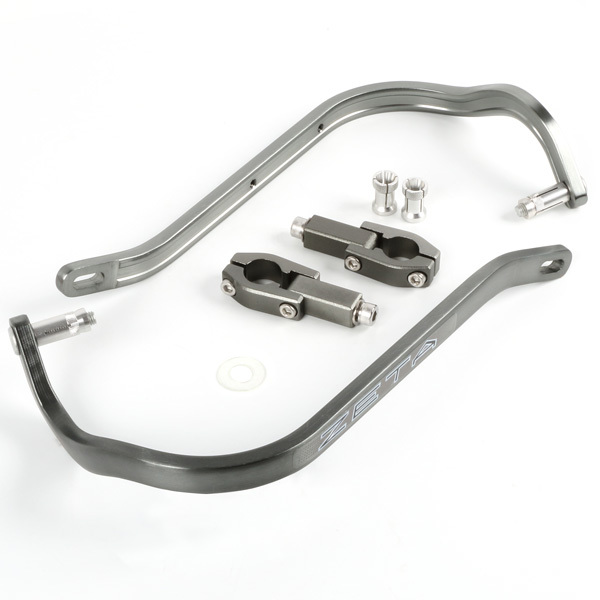 【10%OFF】 ZETA アーマーハンドガードベンド 大径バー用/チタンカラー #ZE72-0103 【送料¥880】拍卖