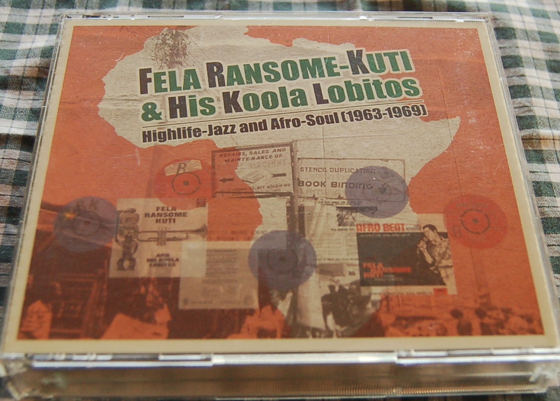 【送料無料】FELA RANSOME KUTI AND HIS KOOLA LOBITOS【 HIGHLIFE - JAZZ AND AFRO- SOUL (1963-1969)】3枚組 中古美品拍卖
