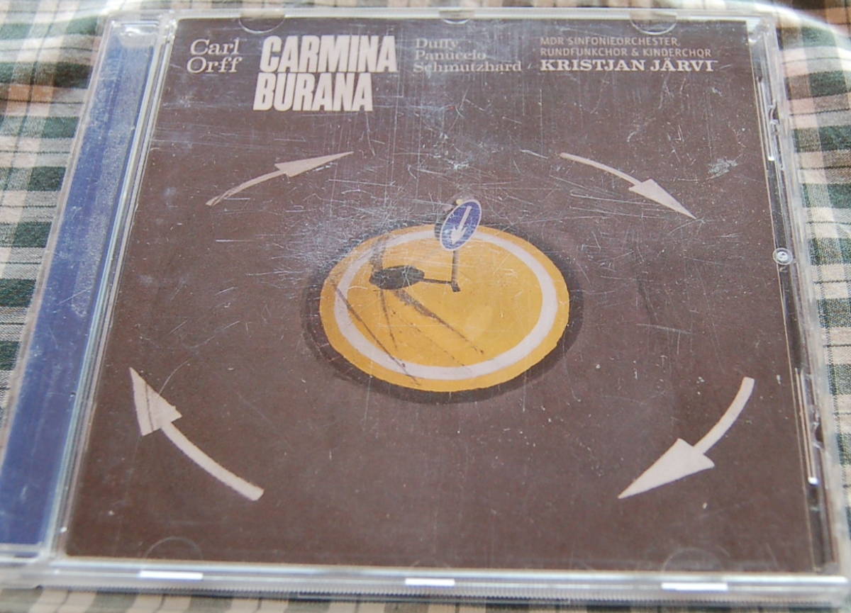 名演 Kristjan Jarvi【送料無料】Carl Orff【Carmina Burana】中古美品拍卖