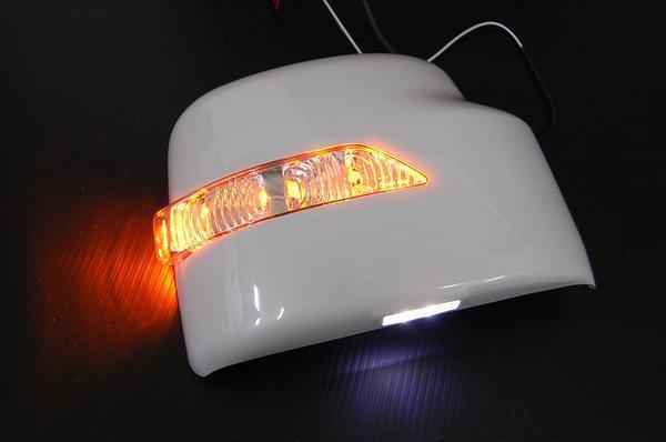 JB43W ジムニー シエラ 5型以降~ LED ウインカーミラー カバー交換式 フットランプ付 Z7T塗装済み パール拍卖