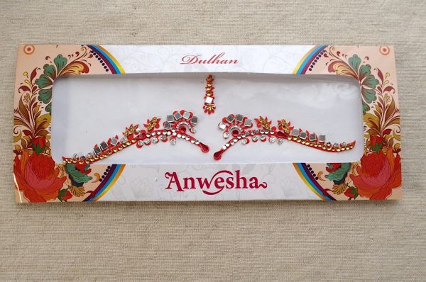 即決! 1枚 ウェディング ビンディB☆ティッカ☆ラインストーン ボディスシール☆コスプレ☆ベリーダンス拍卖