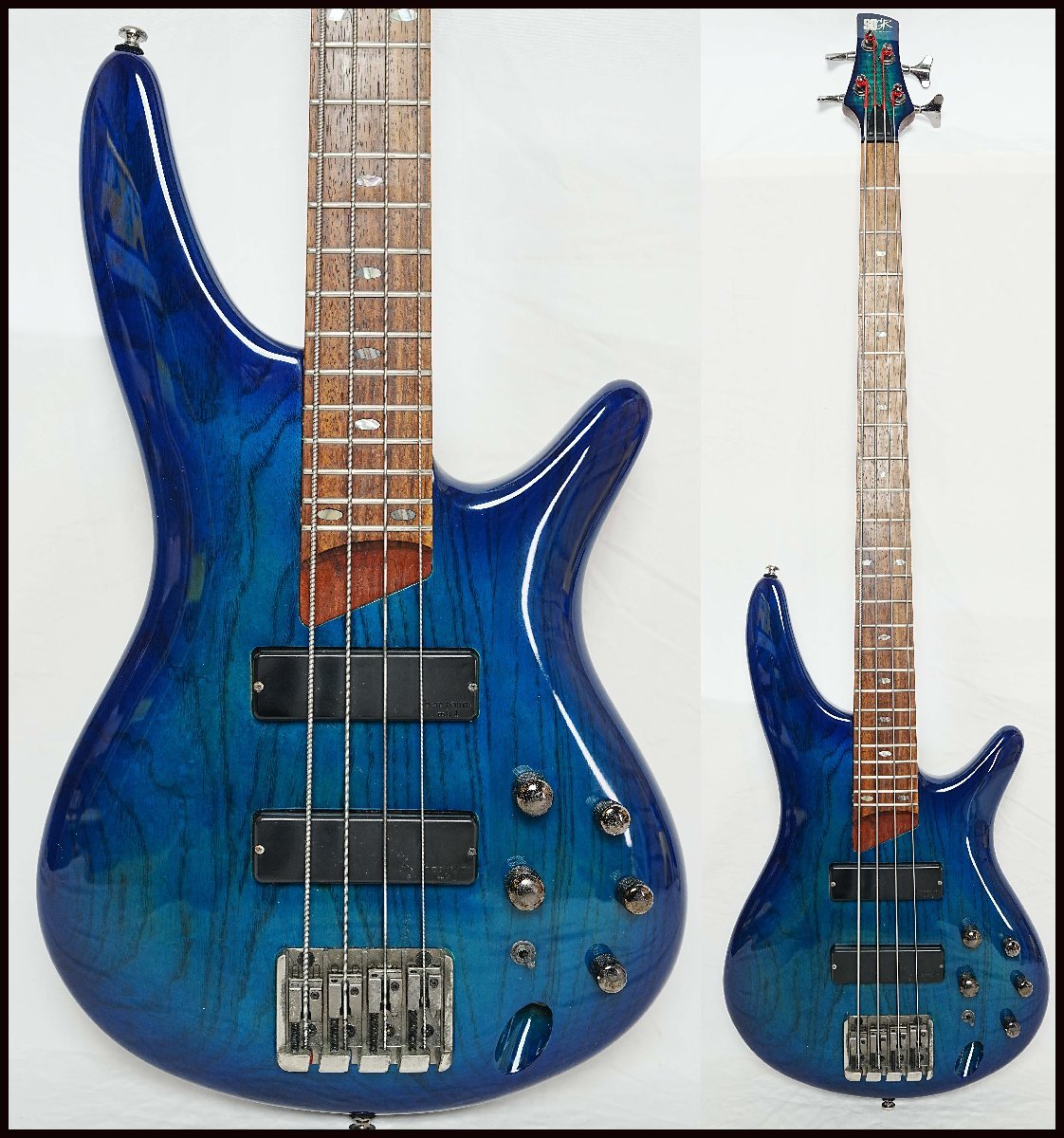 ★Ibanez★SSR620 SPB (Sapphire Blue) Baltoliniピックアップ搭載 状態良好 アイバニーズ 2012年製★拍卖
