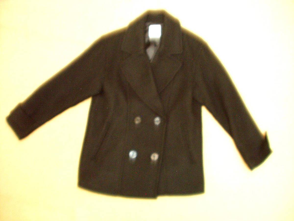 レディース 美品 ローリーズファーム黒のピーコート Mサイズ拍卖