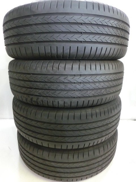 215/60R17 96H (4本) T-281 深溝 中古タイヤ コンチネンタル Eco Contact 6Q 拍卖