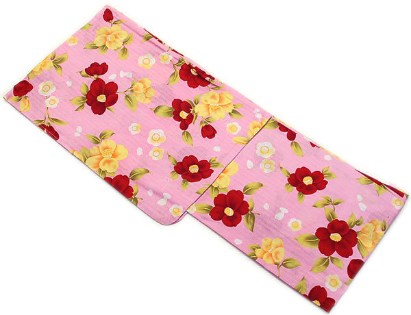 ☆★新品★☆女性用浴衣☆【Mサイズ】☆ピンク色系☆【FU-59】拍卖