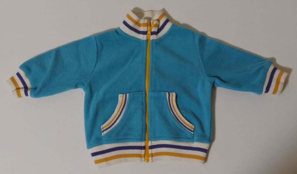 EXPLORER エクスプローラー ジャンパー ブルゾン アウター フルジップ 水色 フリース 76サイズ kktnok k h1031拍卖