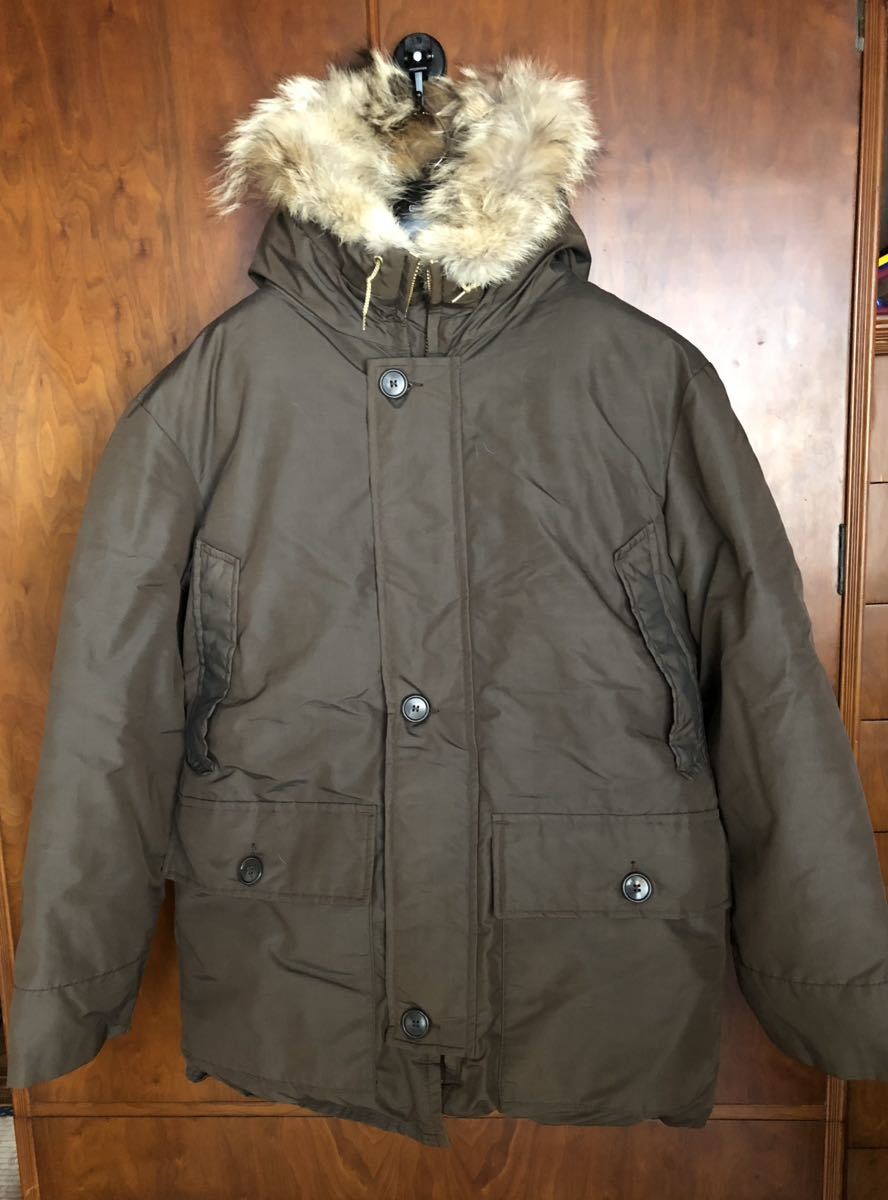 ヴィンテージ70's 黒タグエディーバウアー ポーラーパーカー / Eddie Bauer POLAR PARKA極美品 / カラコラム ダウンパーカー 日の出タグ拍卖