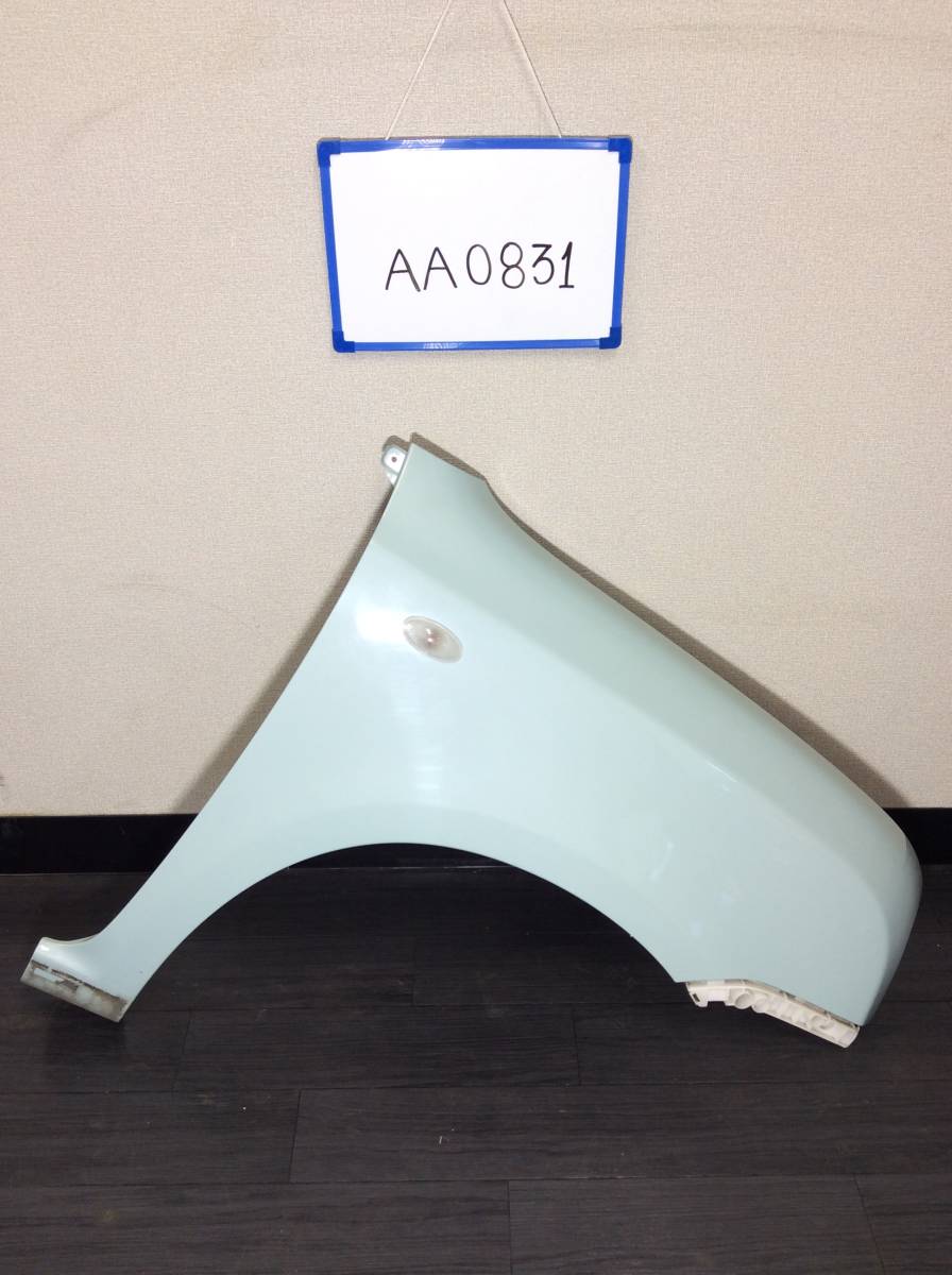 ★★★AA0831★★ HE22S スズキ ラパン 右前 フロント フェンダー パネル 水色系拍卖