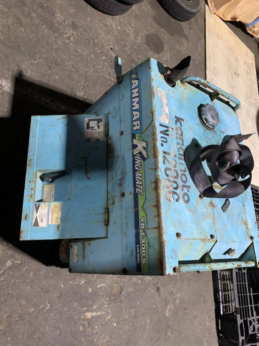 100V 発電機 ヤンマーYDG300S-5E拍卖